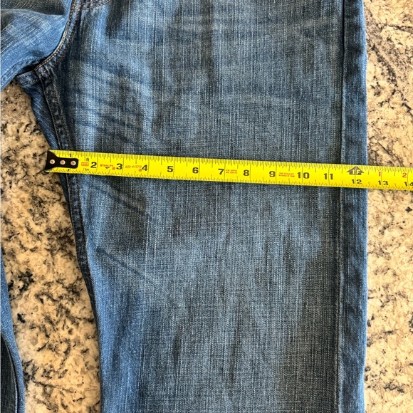 Vintage Levi’s 569 Men’s 36x26 Inseam Loose Straight Leg Dark Wash Denim Jeans - Picture 12 of 16